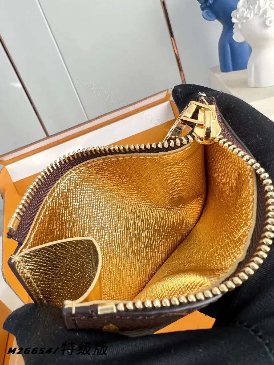 View 3 of Chic Monogram Cardholder: Compact Luxury Cardholder