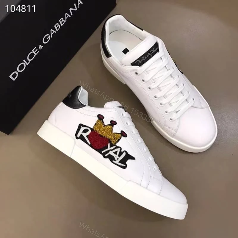 View 6 of DOLCE & GABBANA ROYAL PATCH SNEAKERS – DG4