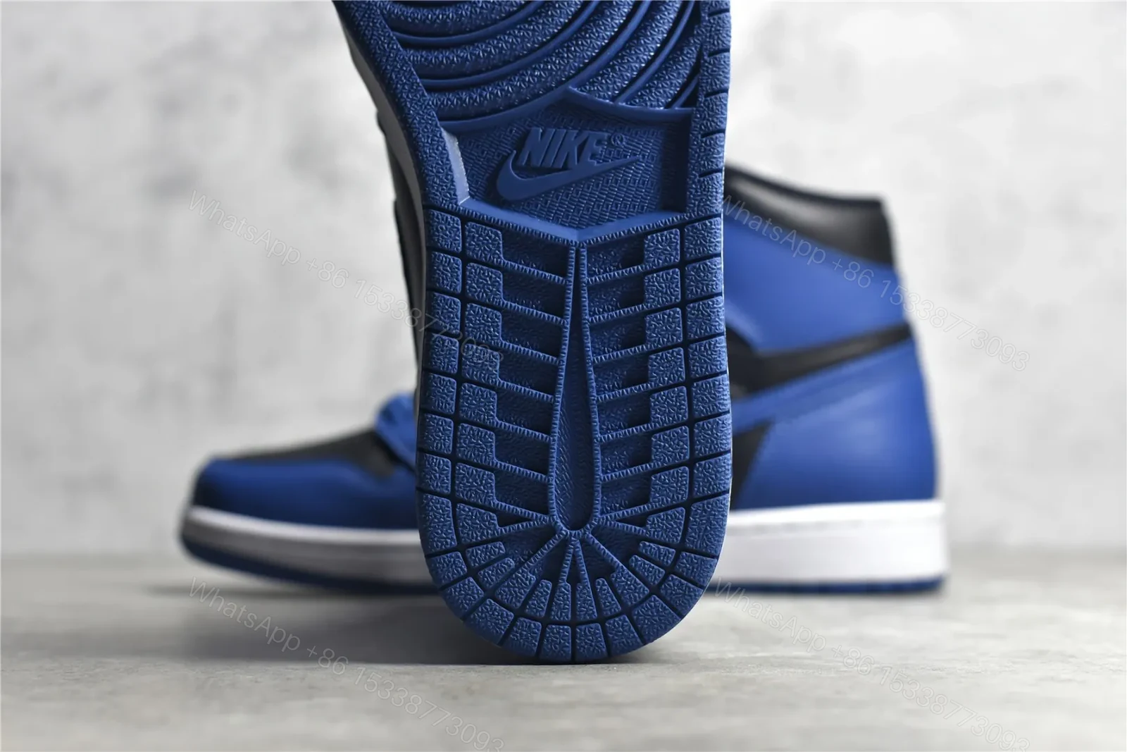 View 9 of Air Jordan 1 Retro High OG Dark Marina Blue Reps