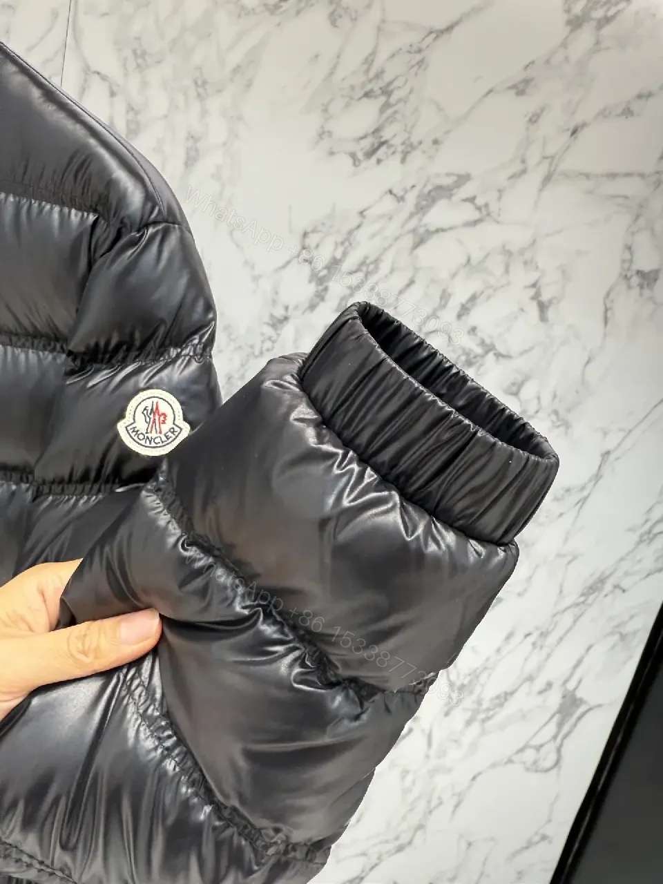 View 4 of Compact Puffer Jacket: Water-Resistant, Diamond-Quilted Warmth