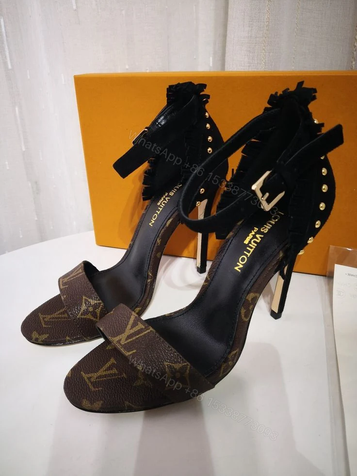Louis Vuitton Silhouette Sandals in monogram canvas — view 1