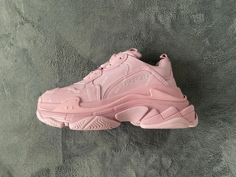 View 7 of Balenciaga Triple S Letter Pink 524039 W2FA1 5090