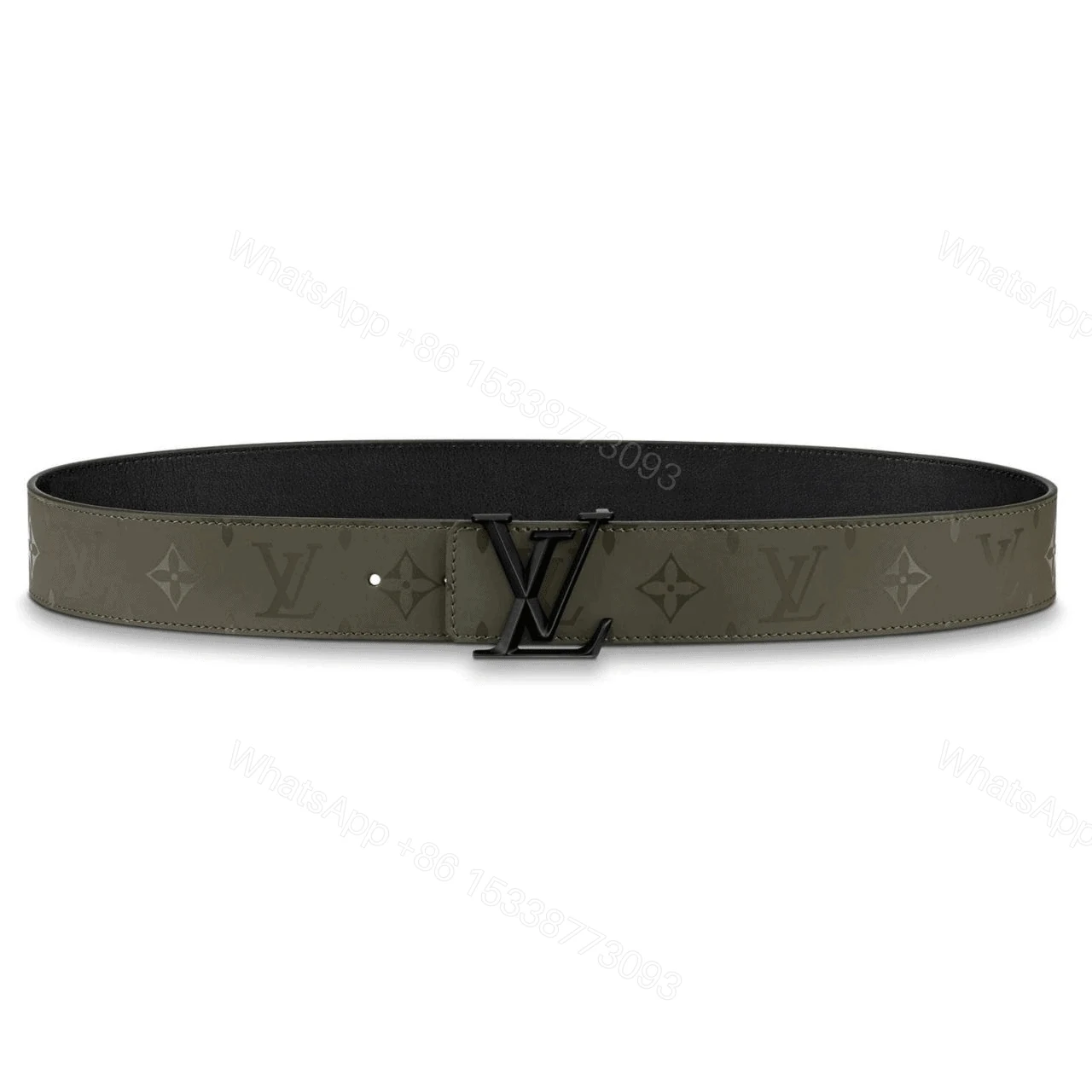 LOUIS VUITTON LV PYRAMIDE 40MM REVERSIBLE BELT – B114 — view 1