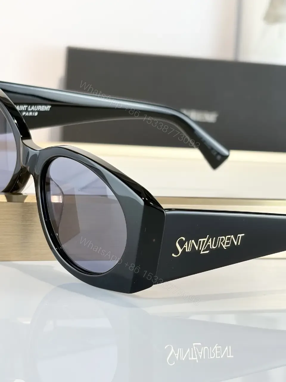 View 9 of Bold Acetate Frames Sunglasses: Luxe Comfort, Iconic Design