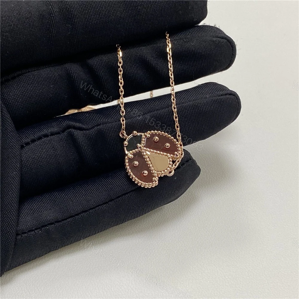 View 3 of Van Cleef & Arpels Lucky Spring Ladybugs Necklace VCARP9X000
