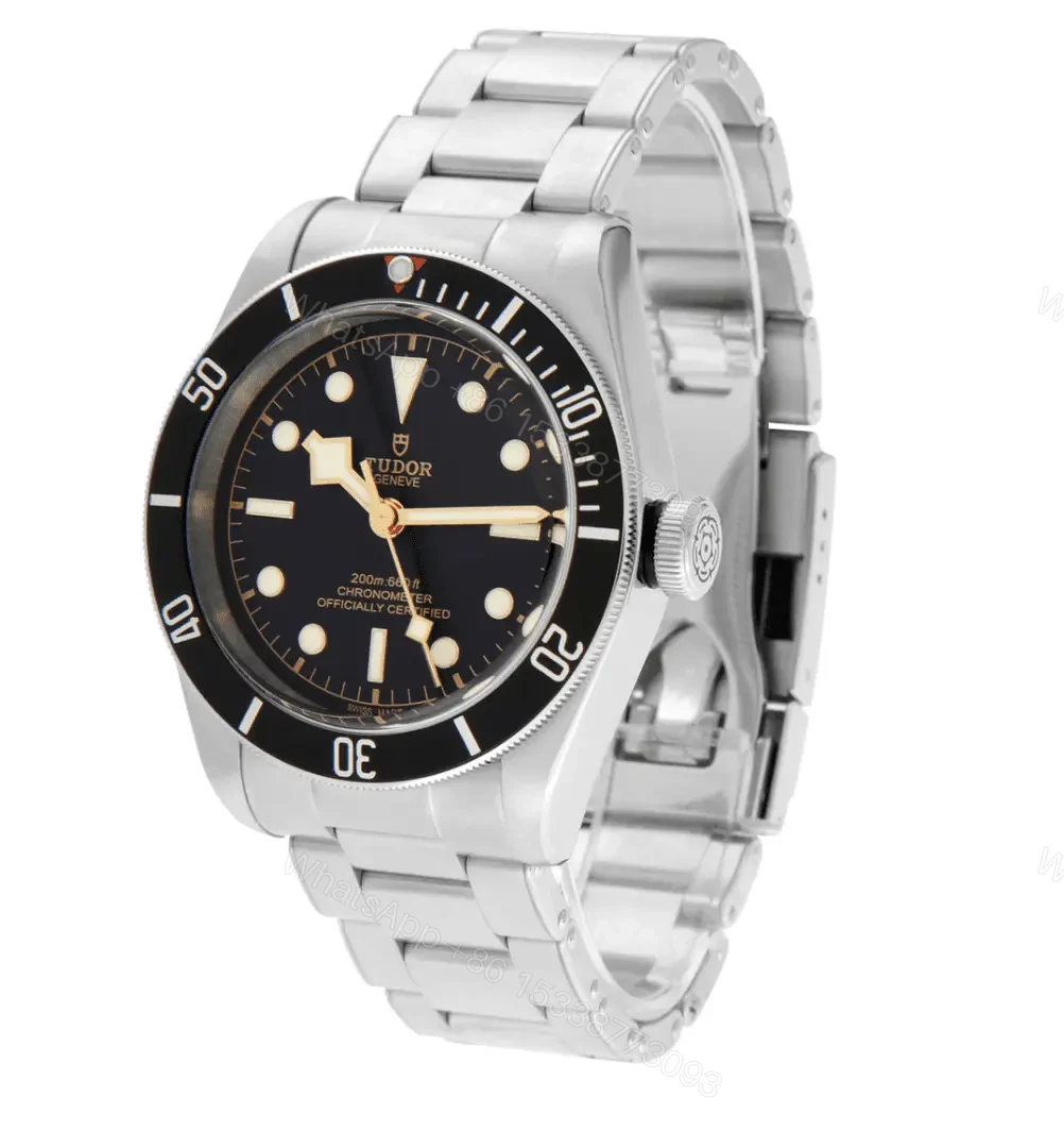 View 2 of Tudor Heritage Black Bay Replica – 41 mm Steel