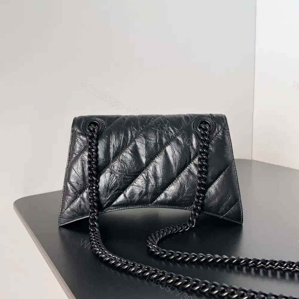 View 2 of 高仿BalenciagaCrush鏈條包小號XS