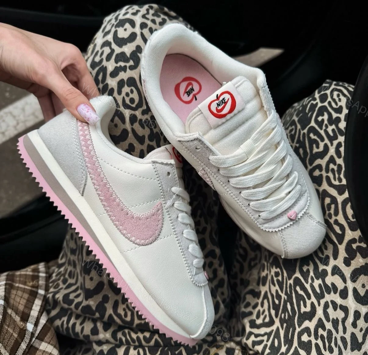 View 8 of First Copy Nike Cortez Valentines Edition