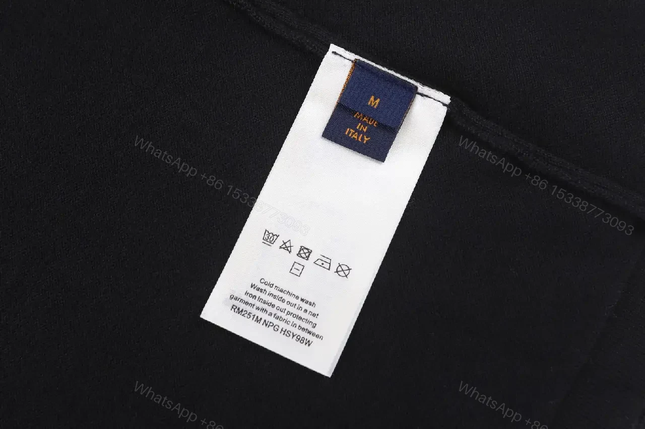 View 8 of Black Polo Shirt Classic Fit with LV Logo, Short Sleeves