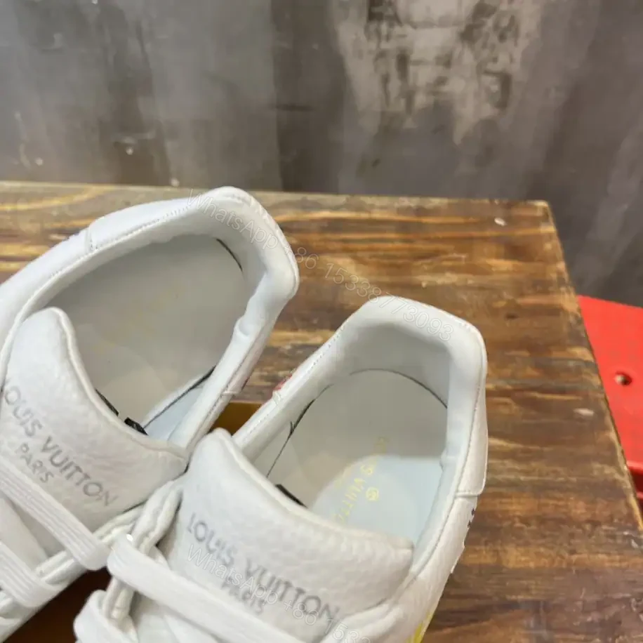 View 7 of LOUIS VUITTON X YAYOI KUSAMA TIME OUT SNEAKERS IN WHITE – LSVT350