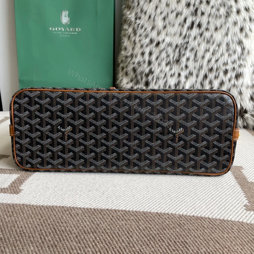View 5 of 高仿Goyard*Capetien系列CAPETIE郵差包棕色中號免檢版