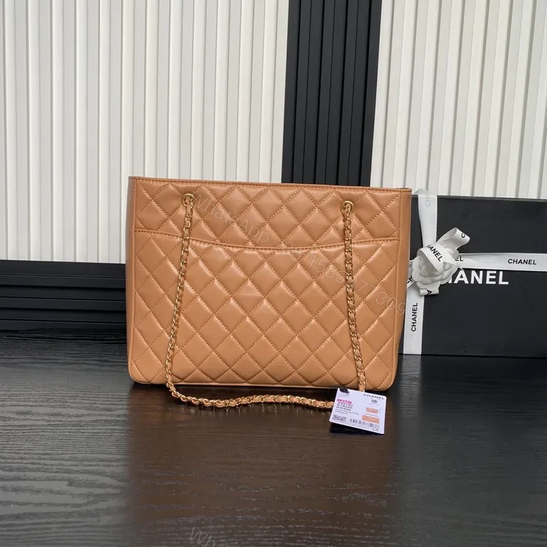 View 6 of Coral Quilted Handbag: Luxe Chain-Linked Everyday Glamance