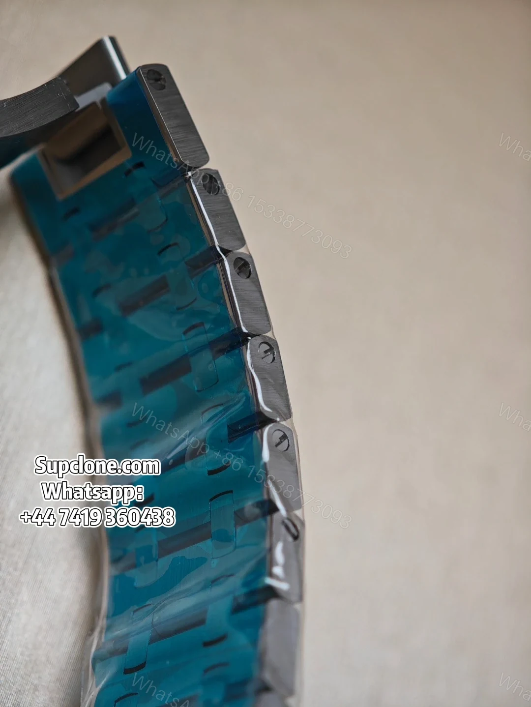 View 17 of Audemars Piguet Super Clone 1:1 Royal Oak 15500 Blue Dial