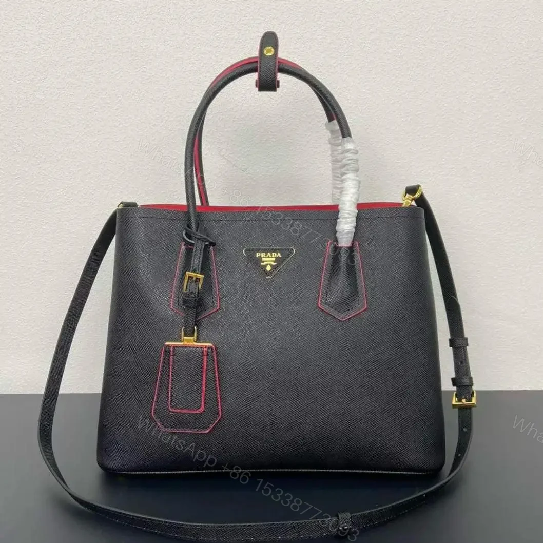 Design Double Saffiano leather mini bag — view 1