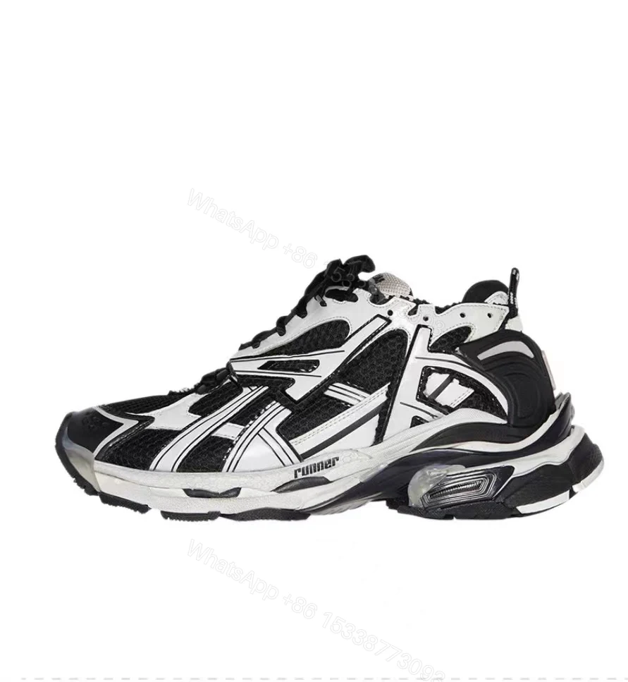 View 6 of Balenciaga Runner Black White 677402W3RB29010