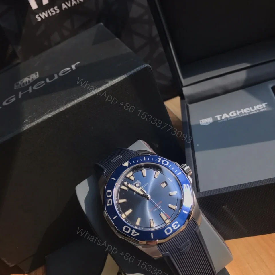 View 7 of TAG Heuer Aquaracer Quartz Watch 41MM Sapphire Crystal Stainless Steel Bracelet Premium Edition TAG-AQUA-QZ-SS-41