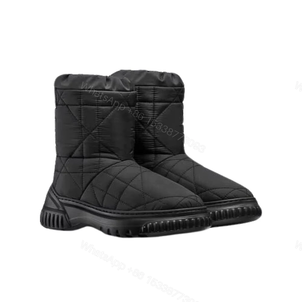 View 9 of DIOR FROST ANKLE BOOT BLACK QUILTED NYLON BLACK