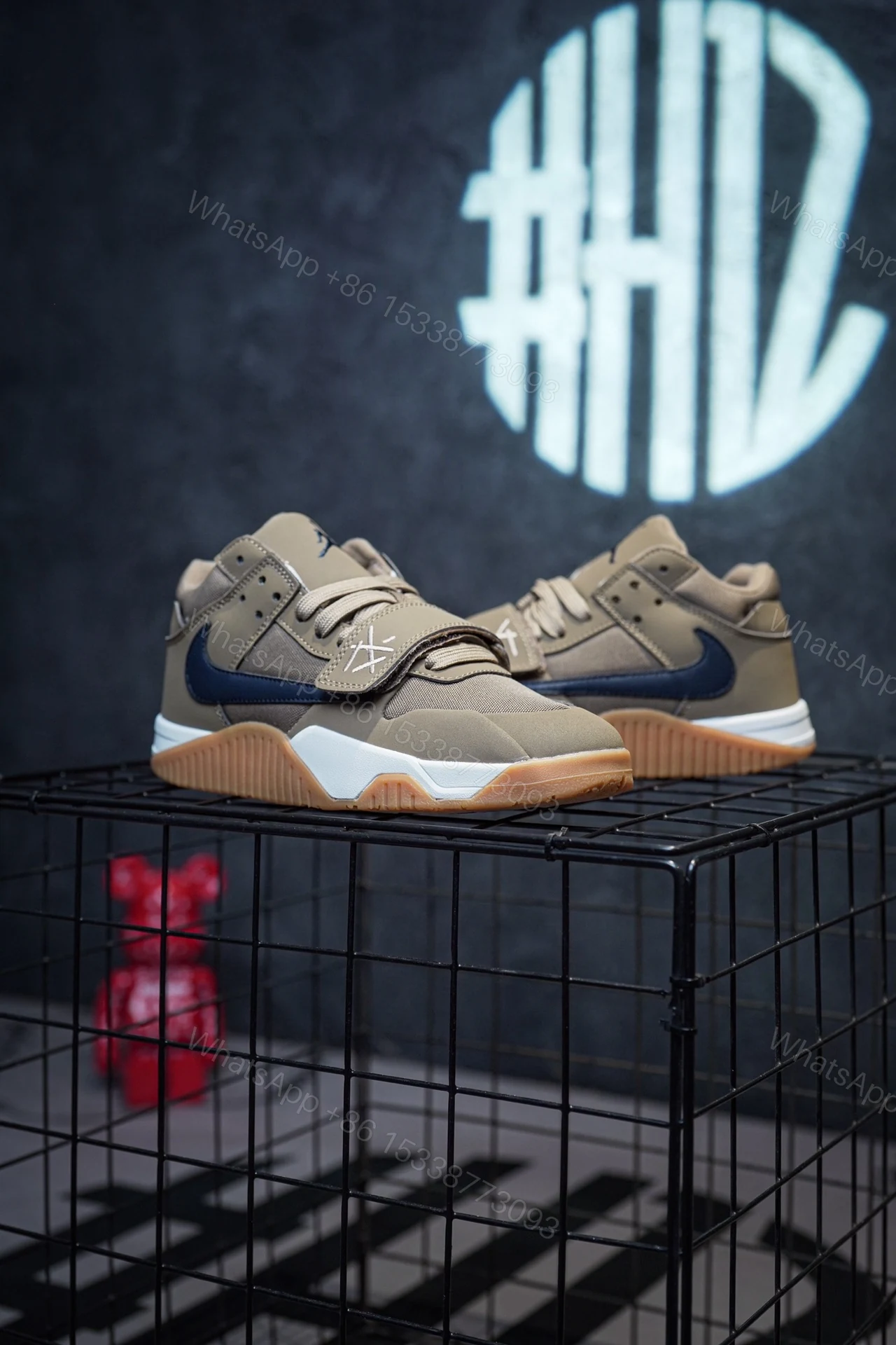 View 2 of Travis Scott x Jordan Jumpman Jack Brown Replica