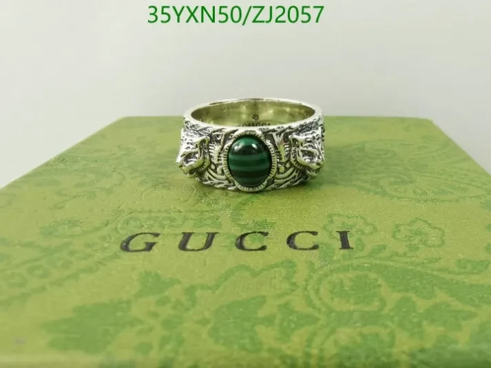 Gucci Garden Ring Knockoff ZJ20572 Mirror Design — view 1
