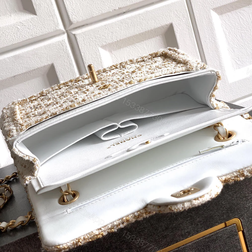 View 8 of Chanel Classic Small Handbag(HIGH-END GRADE)