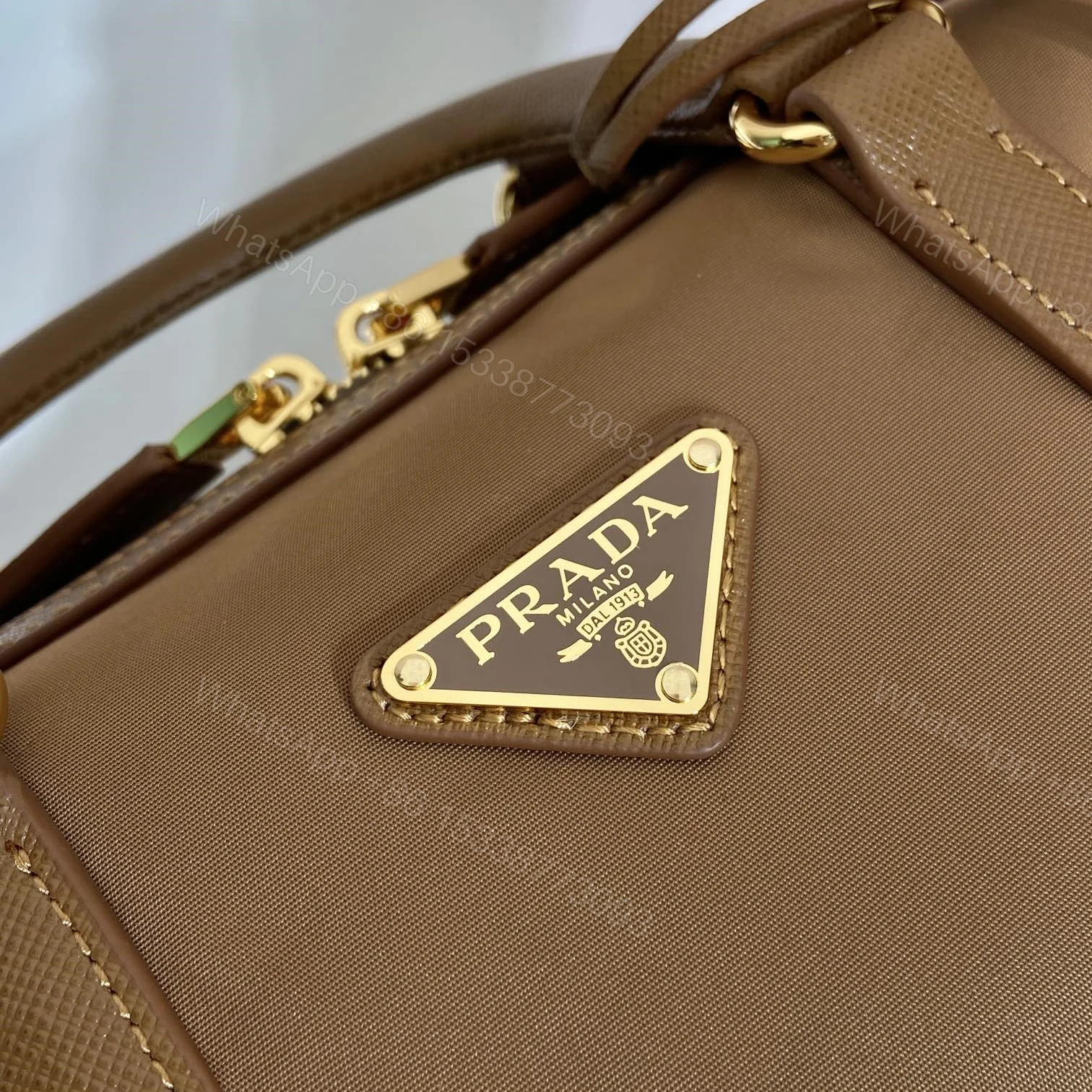View 10 of 高仿Prada*ReEdition系列手提包1BB233棕色免檢版