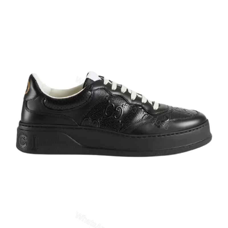 Men’s GG embossed sneaker – GC077 — view 1
