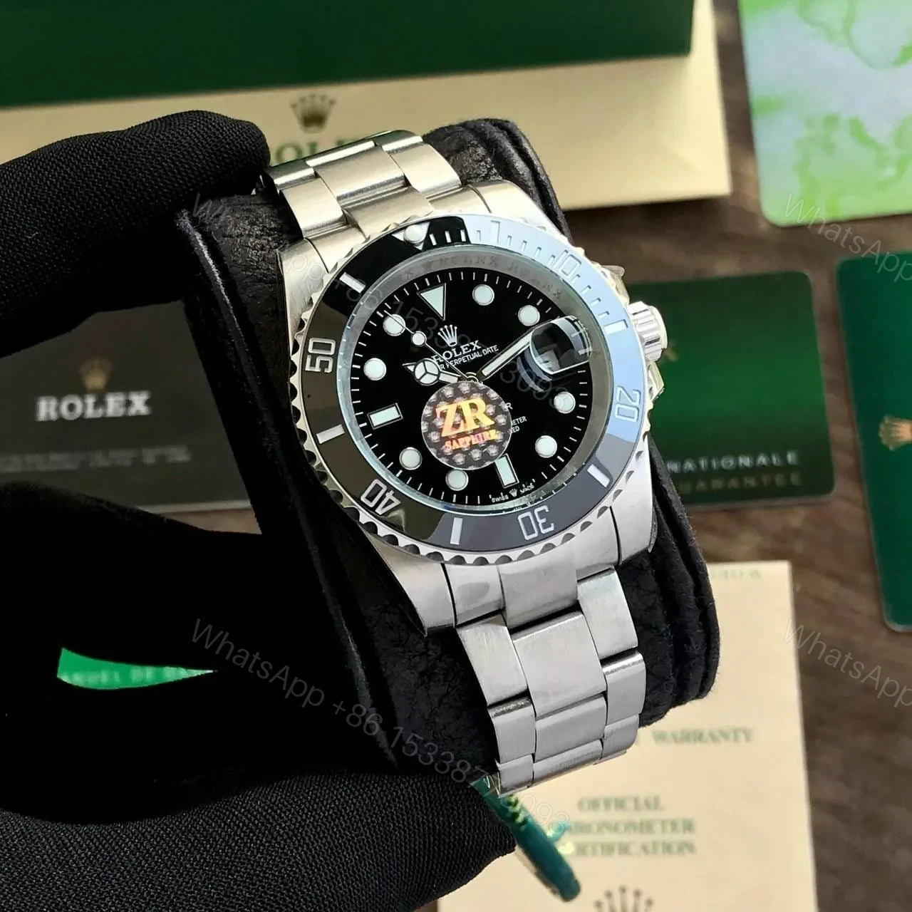 View 5 of Rolex Submariner Silver Black