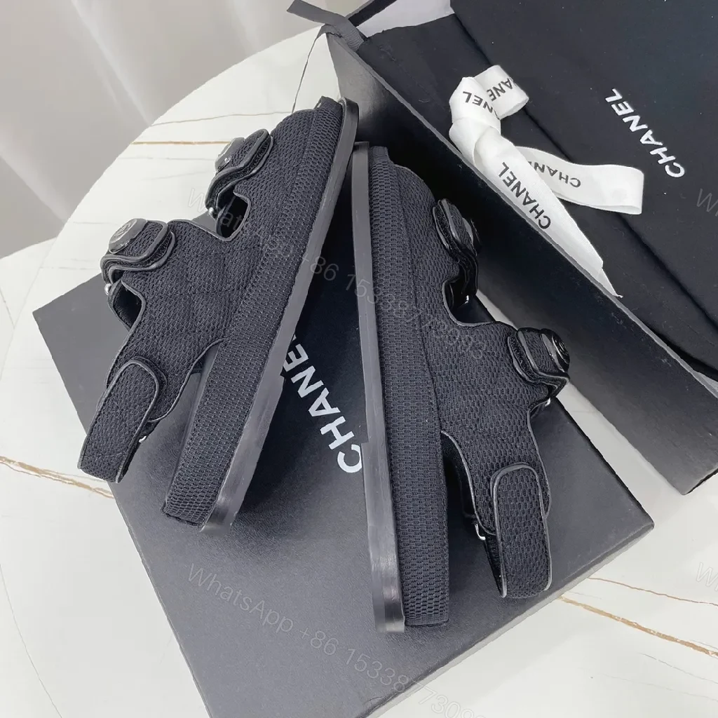View 7 of Patterned Textured Sandals with Signature Hardware Edge