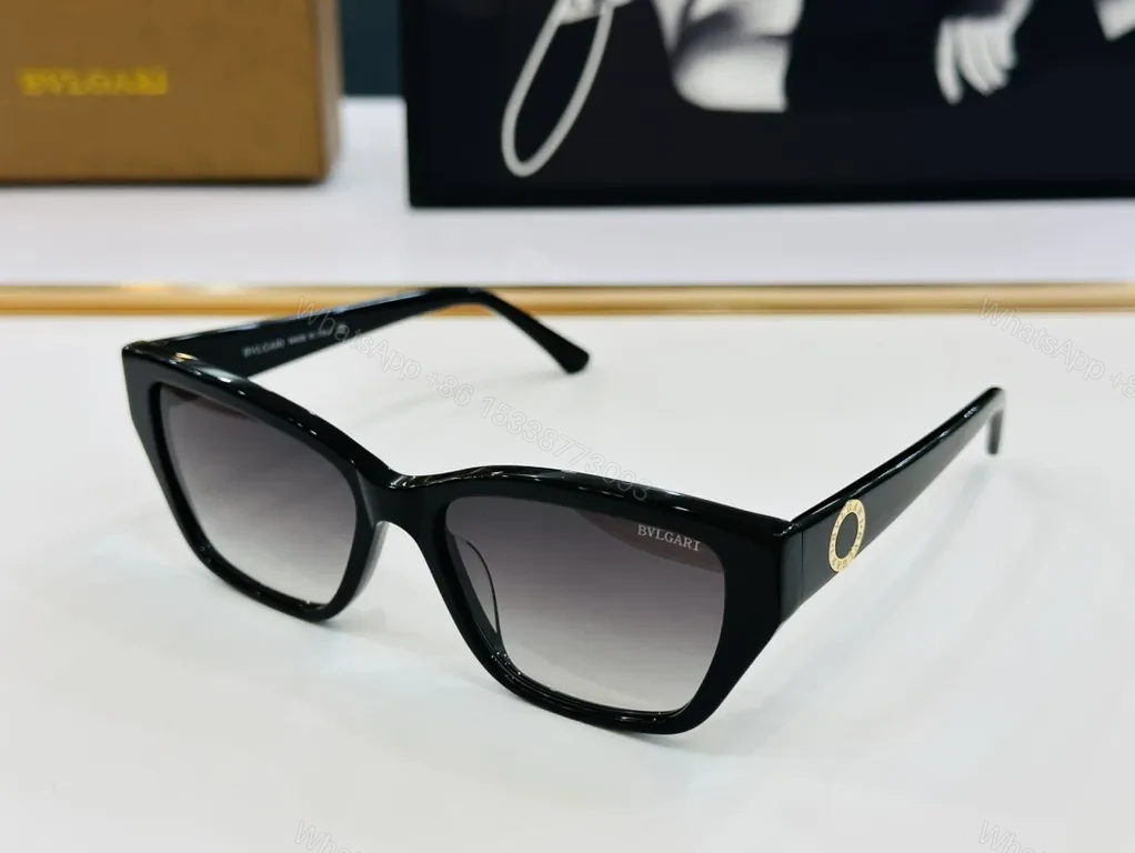 View 4 of Bold Modern Sunglasses: Textured Frame, BVLGARI Edge