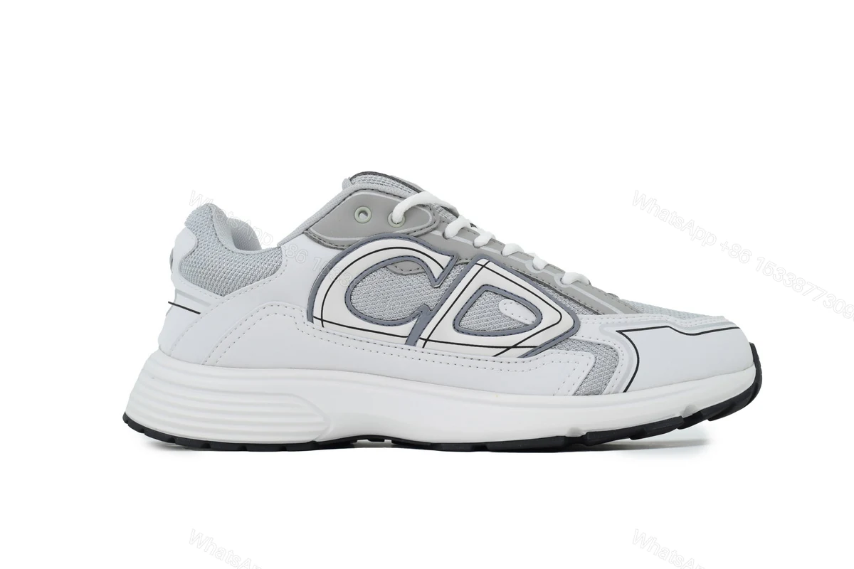 Dior B30 Sneakers Grey White — view 2