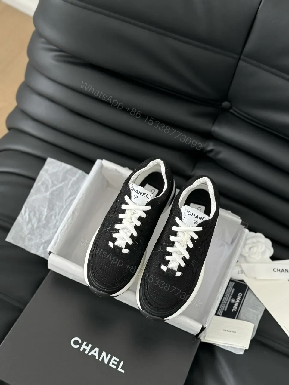 Black Knit Sneakers + Premium Knit + Streetwear Chic + All-Day Comfort + Sneaker — view 1