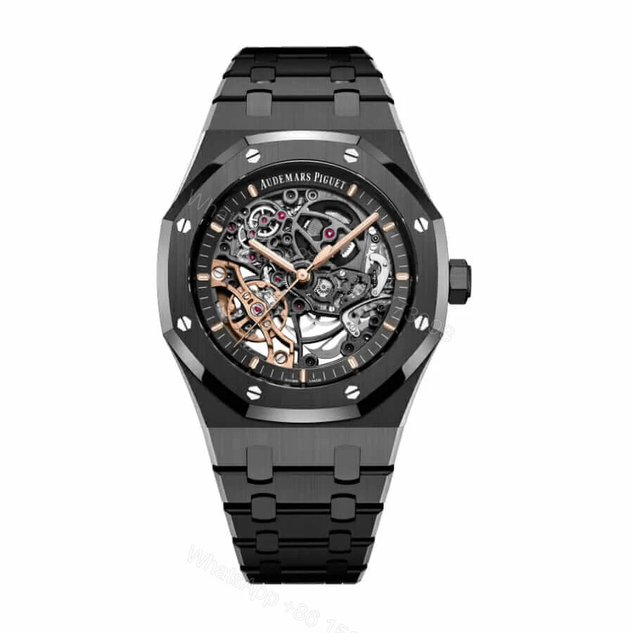 Audemar Piguet Super Clone Black Skeleton — view 1