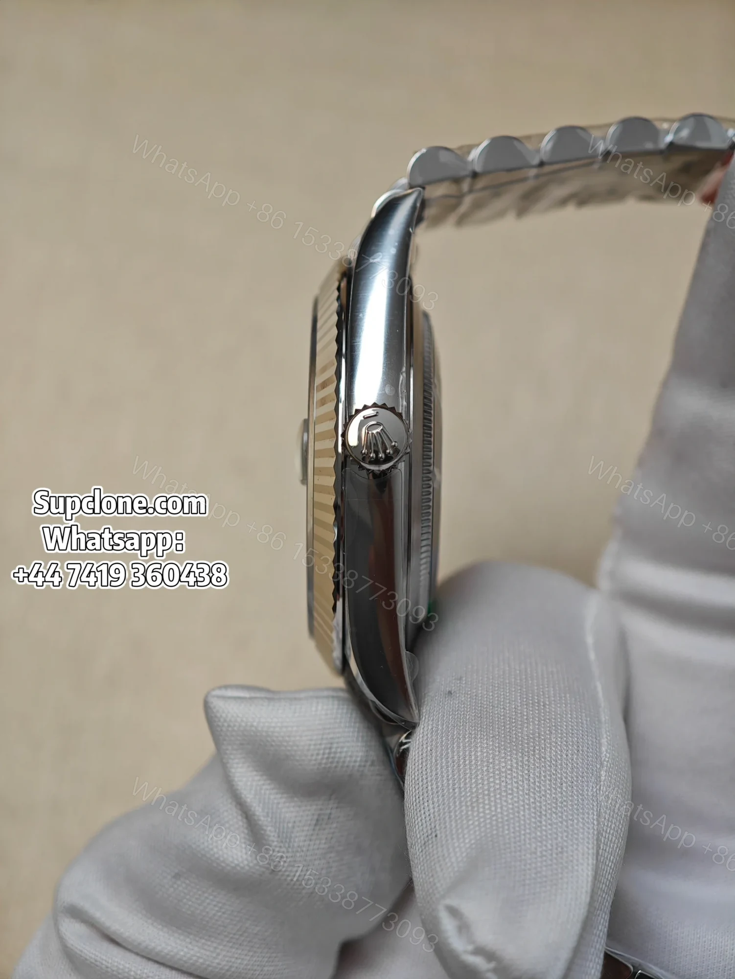 View 14 of Rolex Super Clone Watches 1:1 DateJust 41 m126334 Smoked Green