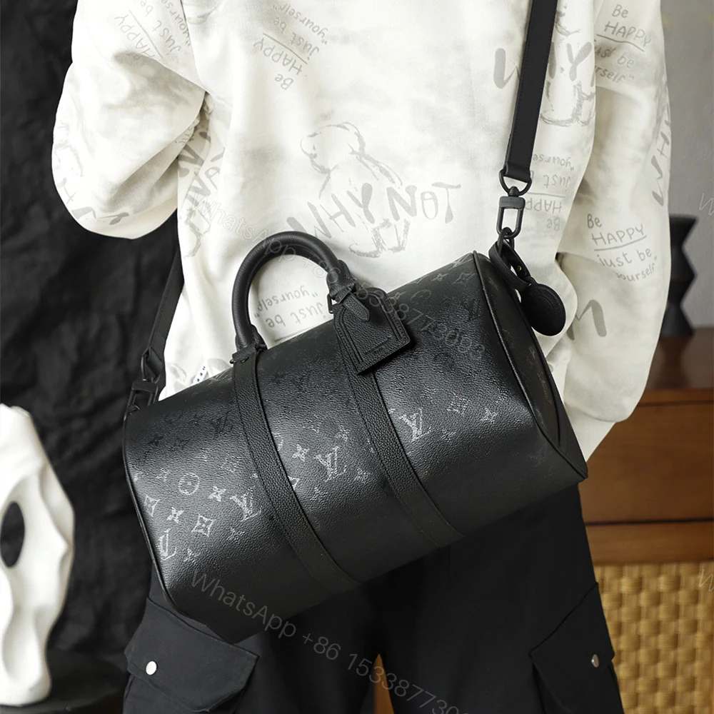 View 26 of 高仿LV*Keepall35系列M28370男士單肩包免檢版