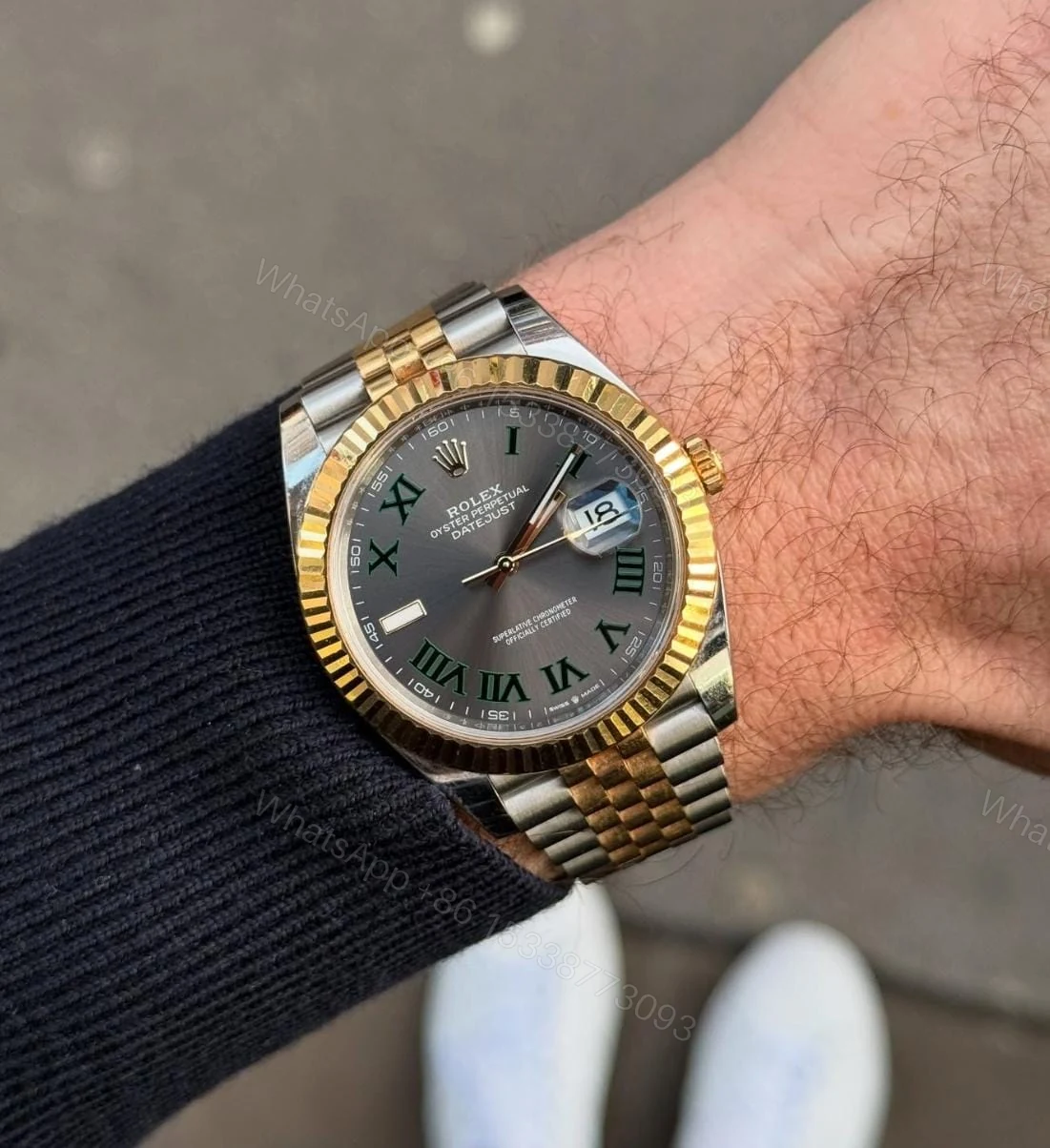 View 2 of FIRST COPY Rolex Oyster Perpetual Date just Watch