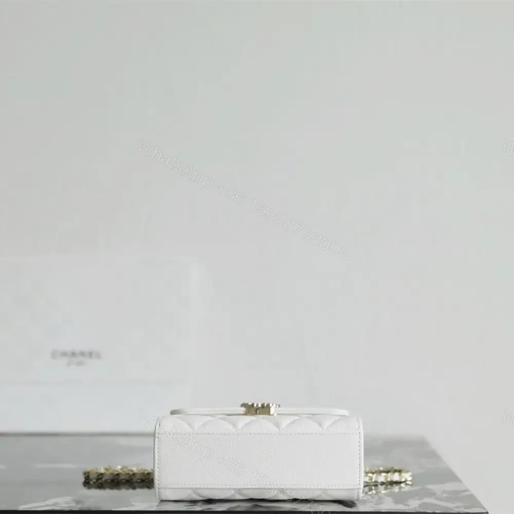View 5 of 高仿Chanel*23P系列AP3237豎版Kelly手袋白色免檢版