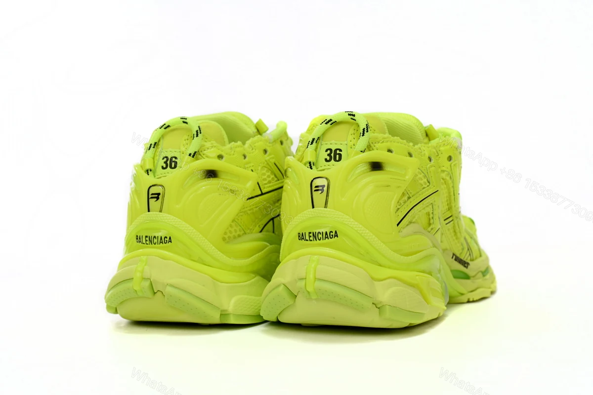 View 3 of Balenciaga Runner Fluorescent Green 677402 W3RB4 7510