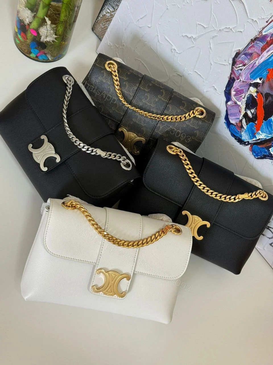 View 8 of TEEN CELINE VICTOIRE BAG in SUPPLE CALFSKIN