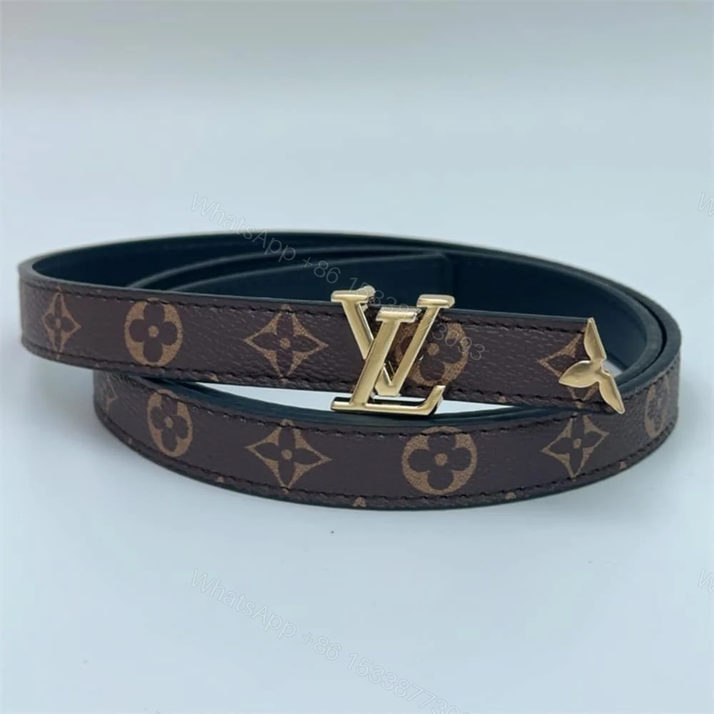 View 5 of LOUIS VUITTON PRETTY LV DOUBLE SIDED BELT BLACK 20MM M8232X