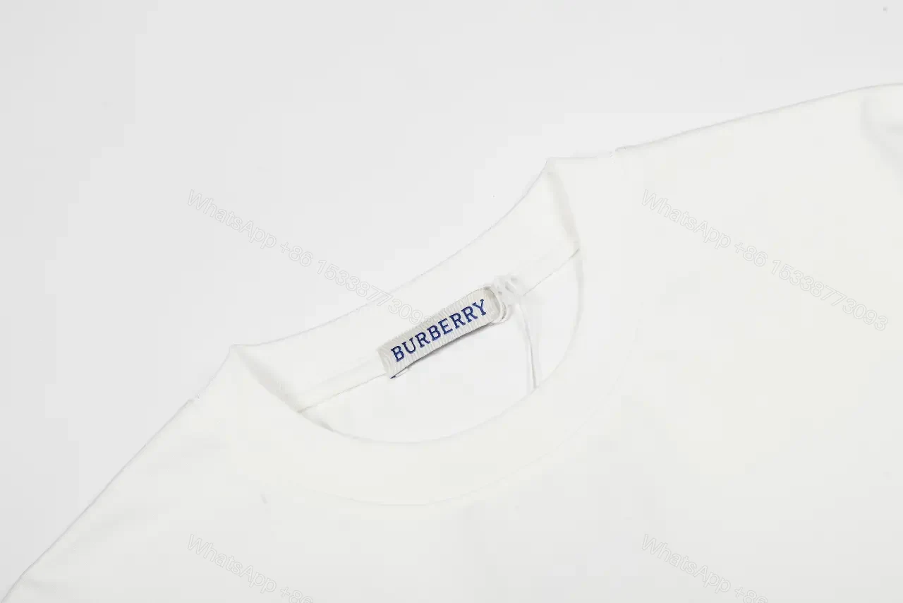 View 8 of White Cotton Graphic Tee: Embroidered Horse, Modern Luxe Comfort