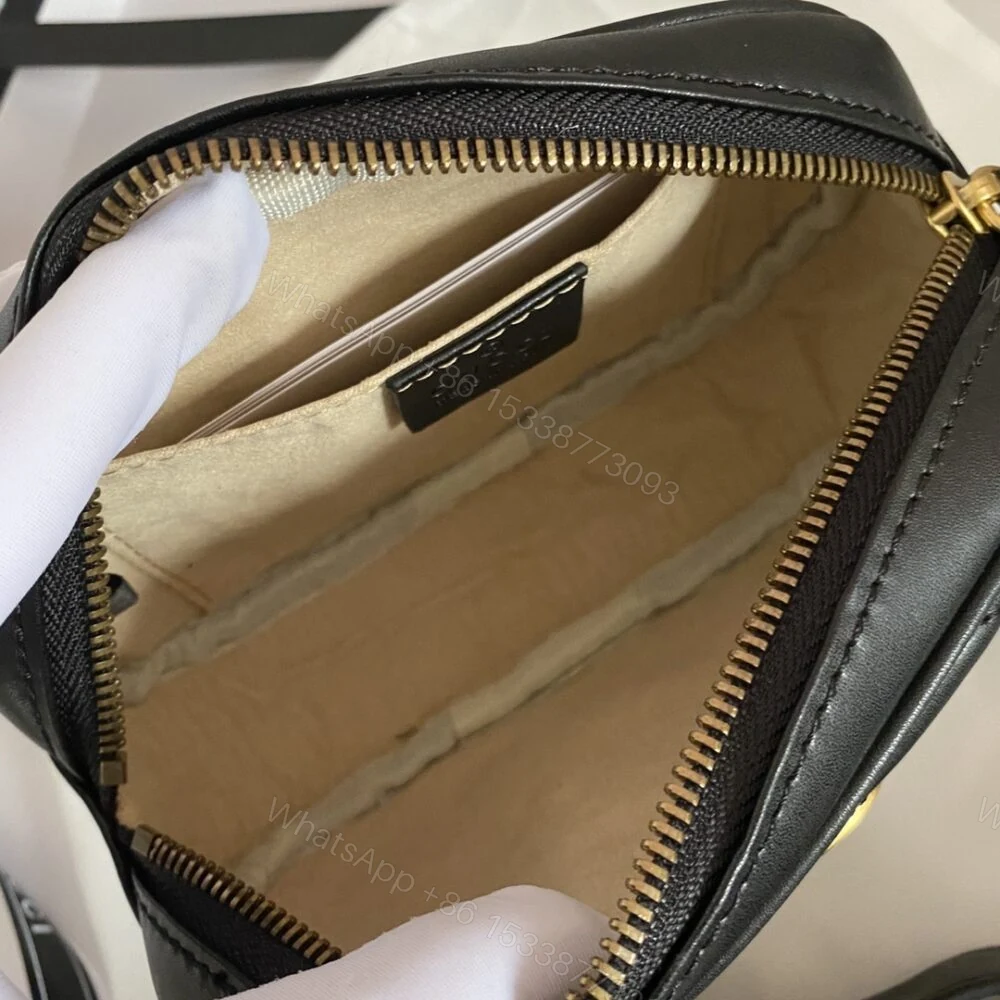 View 9 of Gucci GG Marmont Matelasse Belt Bag Black 18Cm
