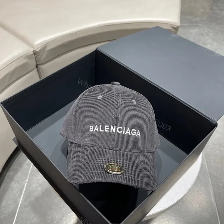 View 8 of Balenciaga-Inspired Logo Cap â€“ Subtle Luxury Everyday Cap