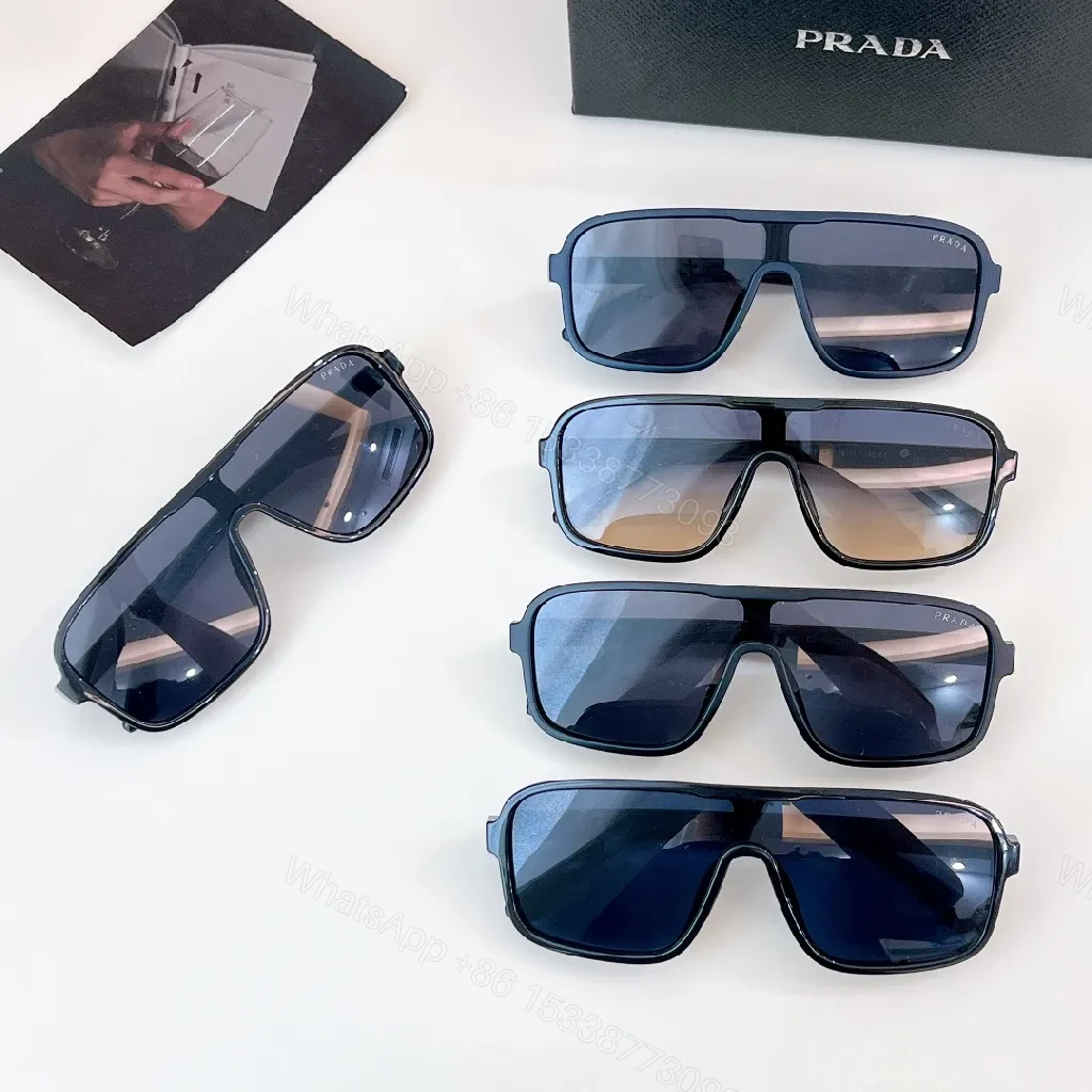 View 9 of Bold Modern Shield Sunglasses with Matte Frame, UV400 Protection