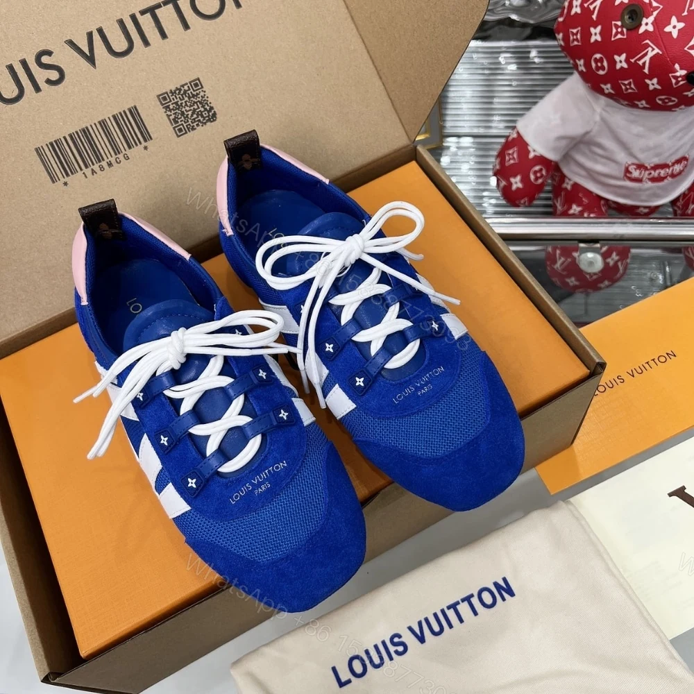 View 4 of Louis Vuitton LV Sneakerina Blue 1AHOTS