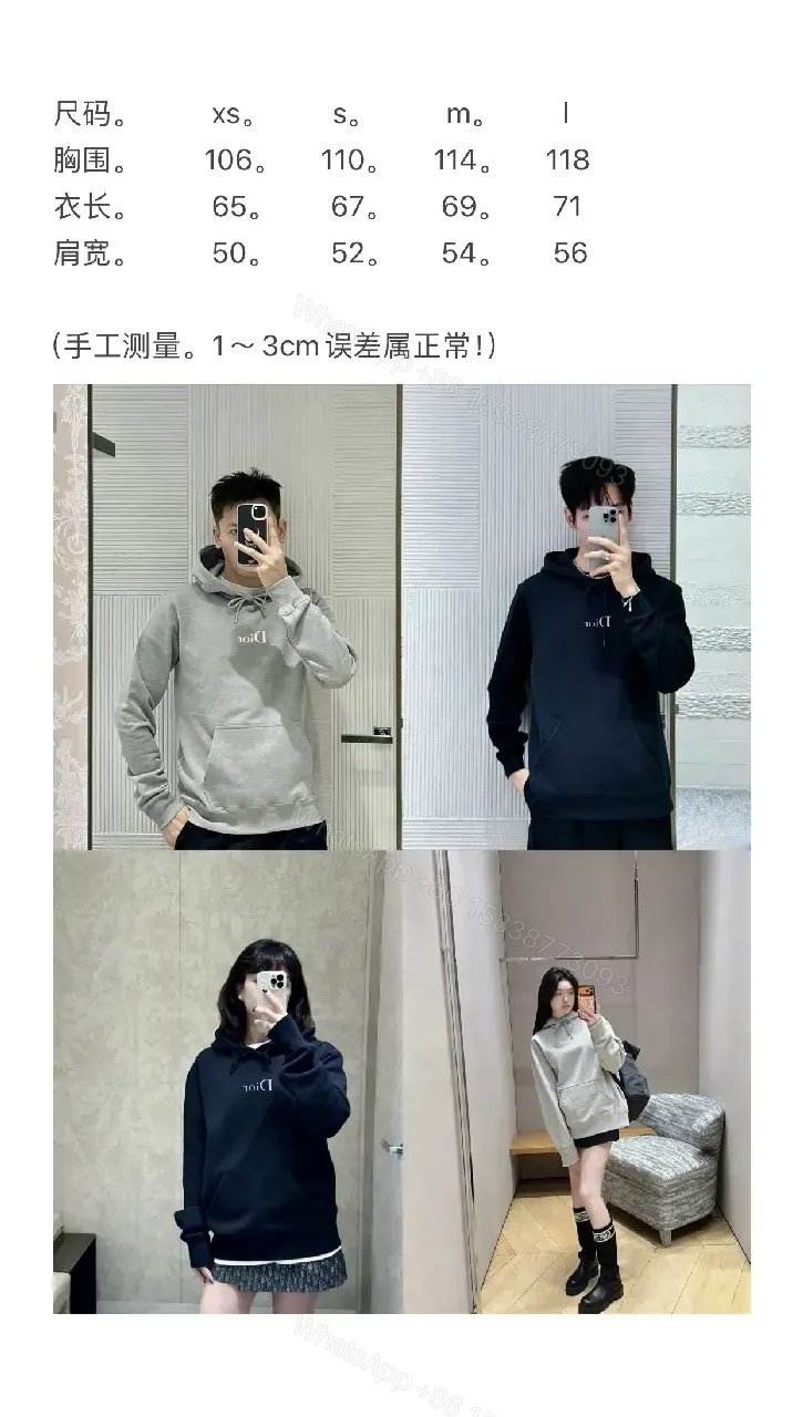View 5 of Navy Luxe Hoodie: Minimalist Logo, Premium Comfort