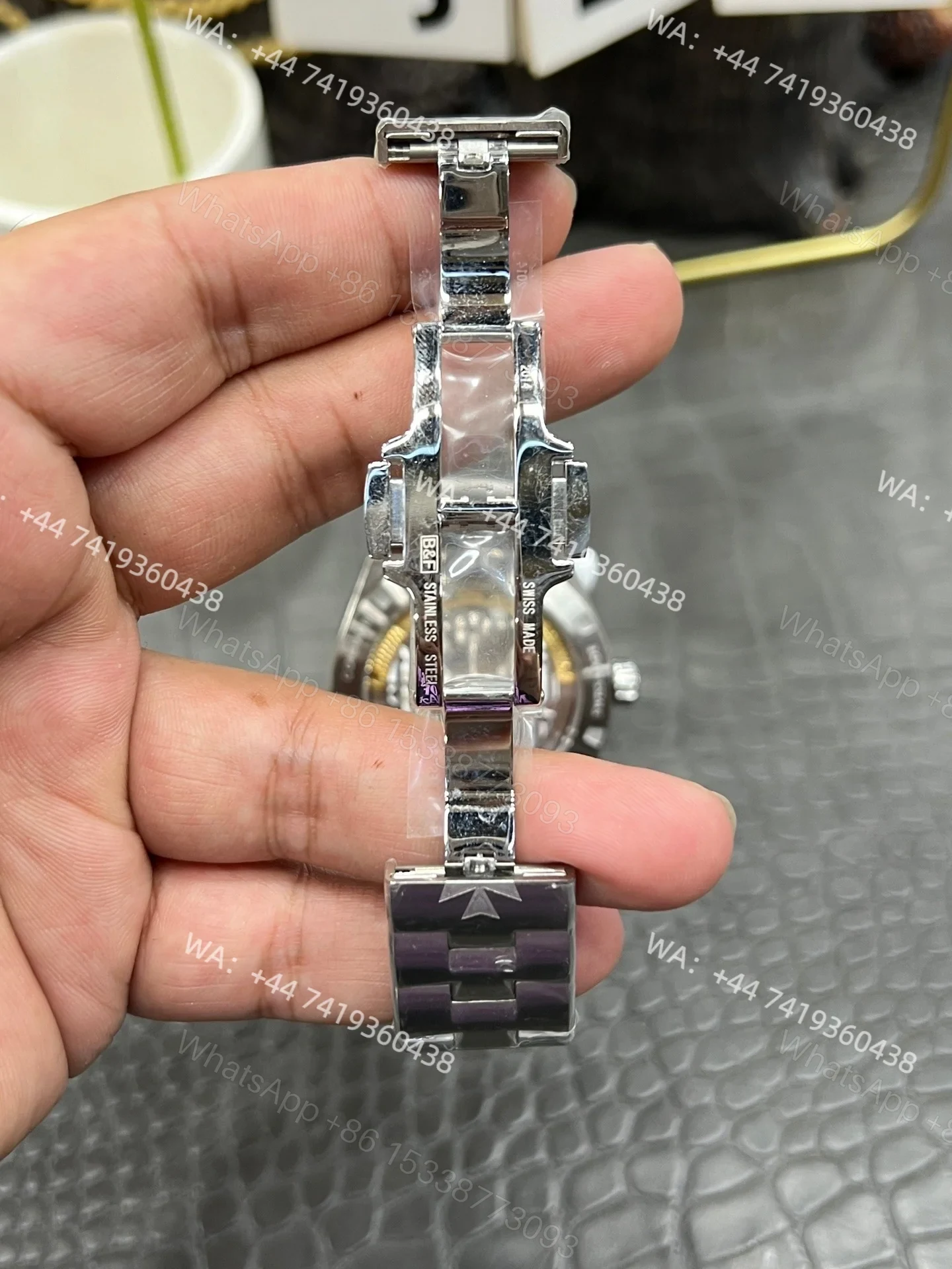 View 9 of Super Clone Vacheron Constantin Overseas Tourbillon 6000V/110A-B544 Watch – 42.5mm