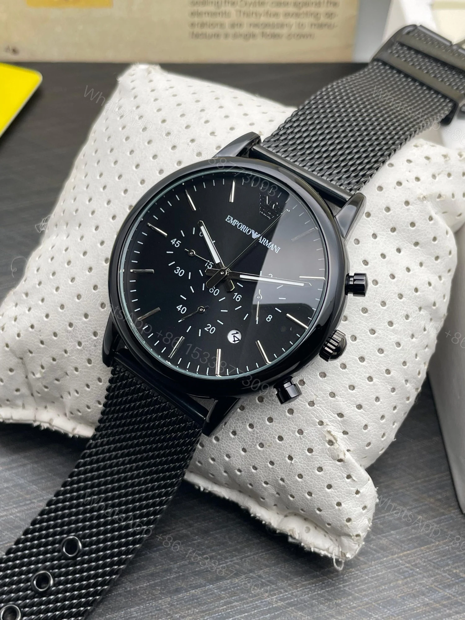 View 8 of First Copy Emporio Armani Silver Watch