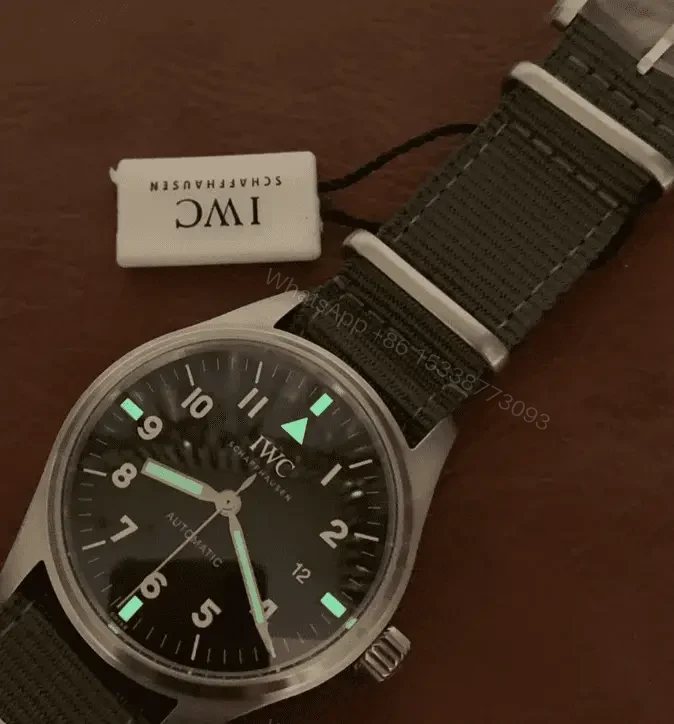 View 6 of IWC Pilot’s Mark Swiss Clone Replica XVIII Tribute to Mark XI IW327007