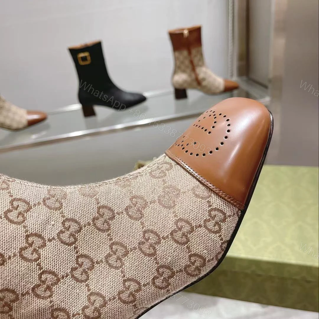 View 9 of GG Beige GG Supreme Boots