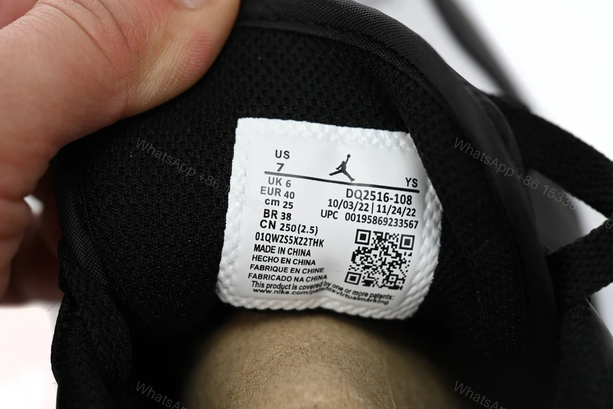 View 9 of Air Jordan 1 Low Discolored Brown DQ2516-108